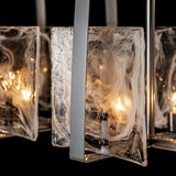 Arc Linear Suspension detail in Sterling, by Hubbardton Forge
