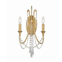 Arcadia Sconce 11.25'' Antique Gold