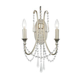 Arcadia Sconce 11.25'' Antique Silver