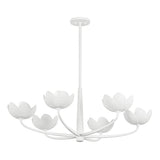 Arcata Chandelier - 6 Light - Gesso White by Troy Lighting