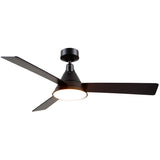 Archer 54 Inch Ceiling Fan By Alora - With Light