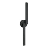 Archie Wall Sconce 26 Inch Matte Black