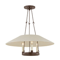 Archive Chandelier - 3 Light - Bronze by Troy Lighting