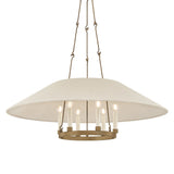 Archive Chandelier - 6 Light - Patina Brass by Troy Lighting