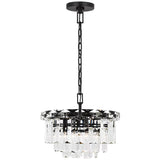 Arden Chandelier Small Aged Iron By Visual Comfort Modern