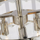 Arden Chandelier Small Polished Nickel By Visual Comfort Modern - Detailed View2