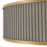 Arden Drum Chandelier - Heritage Brass