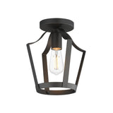 Arden Semi-Flush Mount Black by Maxim Lighting
