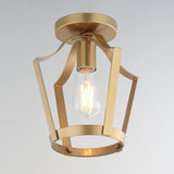 Arden Semi-Flush Mount Natural Aged Brass by Maxim Lighting