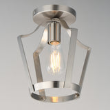 Arden Semi-Flush Mount Satin Nickel by Maxim Lighting