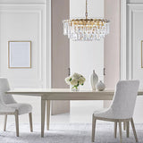 Ardern Large Chandelier Burnished Brass By Visual Comfrot Studio - Lifestyle View5