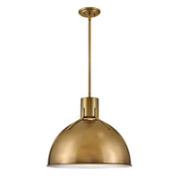 Argo Large Pendant - Heritage Brass - by Hinkley