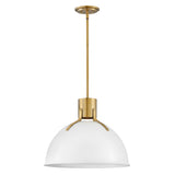 Argo Large Pendant - Polished White - by Hinkley