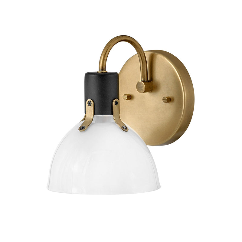 Argo Small Single Light Vanity - Heritage Brass - by Hinkley