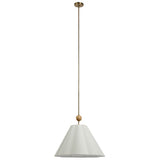 Arielle Pendant Light Plated Dark Antique Brushed Brass By Renwil Main View 3