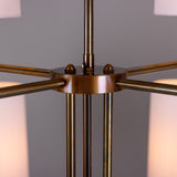Arizona Two Tier Chandelier - Antique Brass