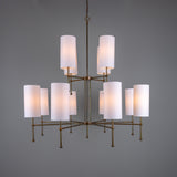Arizona Two Tier Chandelier - Antique Brass