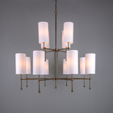 Arizona Two Tier Chandelier - Antique Brass
