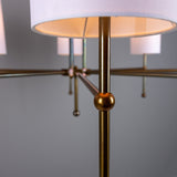 Arizona Two Tier Chandelier - Antique Brass
