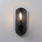 Armory Wall Scone Black By Maxima Lighting With Light