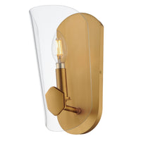 Armory Wall Scone Natural Aged Brass By Maxima Lighting