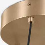 Aro Chandelier Small Satin Brass By Generation Lighting Detailed View 1