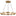 Aro Chandelier Small Satin Brass By Generation Lighting Main View 1
