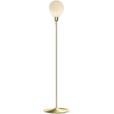 Around the World Floor Lamp Small Brushed Brass By UMAGE