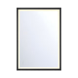 Artell LED Mirror 30" X 42" Black by Eurofase