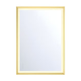 Artell LED Mirror 30" X 42" Gold by Eurofase