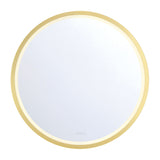 Artell LED Mirror 42" X 42" Gold by Eurofase