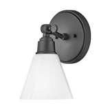 Arti Medium Adjustable Single Light Vanity - Black - by Hinkley