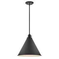 Arti Medium Pendant - Black - by Hinkley