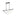 Aryas Linear Pendant — 48 Inch, Urban Bronze