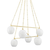 Asbury Park Chandelier - 6-Light by Hudson Valley