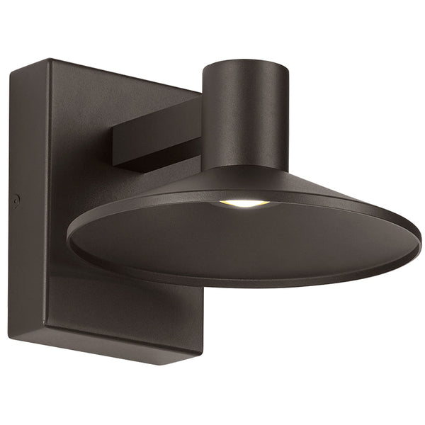 Ash Outdoor Wall Sconce Small Bronze Dome By Visual Comfort Modern