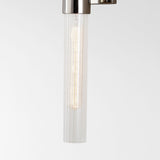 Asher Wall Sconce By Hudson Valley, Finish: Polished Nickel