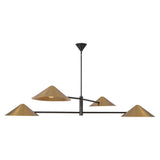 Ashford Chandelier — Brushed Gold