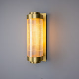 Ashford Diamond Wall Light Satin Brass