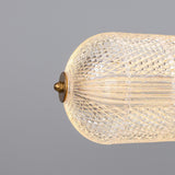 Ashford Linear Pendant Light - Antique Brass