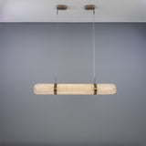 Ashford Linear Pendant Light - Antique Silver