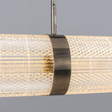 Ashford Linear Pendant Light - Antique Silver