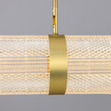 Ashford Linear Pendant Light - Satin Brass