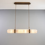 Ashford Neo-Victorian Linear Pendant Antique Brass