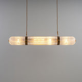 Ashford Neo-Victorian Linear Pendant Antique Brass