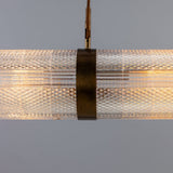 Ashford Neo-Victorian Linear Pendant Antique Brass