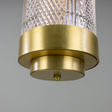 Ashford Small Neo-Victorian Pendant Satin Brass