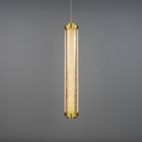 Ashford Vertical Pendant - Satin Brass