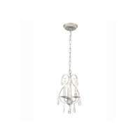 Ashton Chandelier 10'' Olde Silver