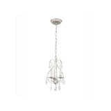 Ashton Chandelier 10'' Olde Silver